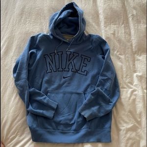 Nike vintage embroidered hoodie